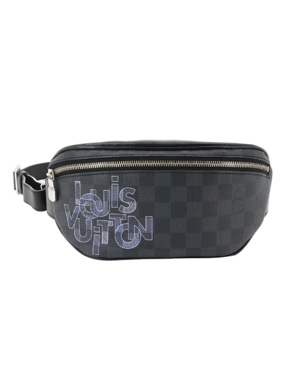 Louis Vuitton Damier Graphite Link Bum Bag Black